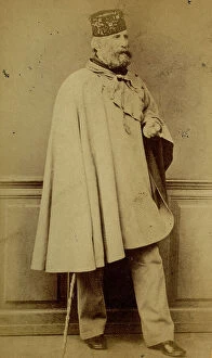 Images Dated 8th April 2011: Portrait of the italian patriot Giuseppe Garibaldi (1807-1882)