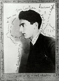 Images Dated 18th April 2011: Portrait of Jean Cocteau