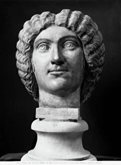 Images Dated 10th March 2009: Portrait of Julia Domna, wife of Septimius Severus (193-211 AD), National Roman Museum