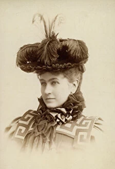 Images Dated 26th May 2009: Portrait of Katharina Schratt, first actress of the Burgtheatre and lover of Franz Joseph