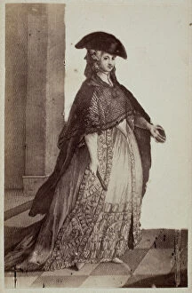 Images Dated 6th December 2011: Portrait of a Lady in the typical fashion of the eighteenth century Venetian