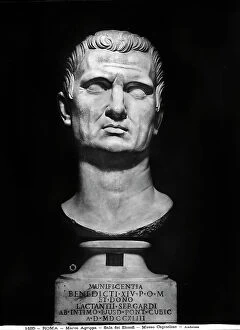 Images Dated 7th August 2009: Portrait of Marcus Vipsanius Agrippa, preserved in the Capitoline Museums, Rome