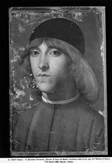 Images Dated 14th April 2010: Portrait of Piero di Lorenzo de'Medici; miniature by Domenico Ghirlandaio