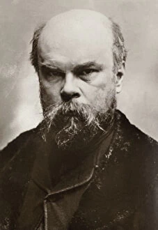 Images Dated 1st October 2008: Portrait of the poet Paul Verlaine
