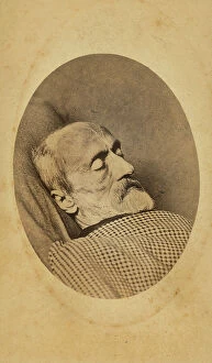 Images Dated 8th April 2011: Portrait of the politician and italian patriot Giuseppe Mazzini deceased (1805-1872)