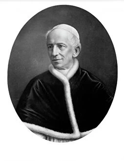 Images Dated 16th December 2010: Portrait of Pope Leo XIII (born Vincenzo Gioacchino Raffaele Luigi Pecci 1810-1903)