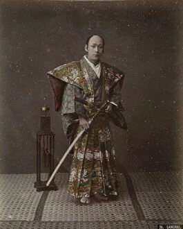 Images Dated 1st September 2011: Portrait of a samurai