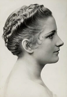 Images Dated 15th April 2010: Portrait of a woman in profile