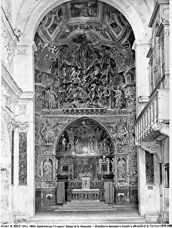 Images Dated 5th April 2012: Presbytery in the Church of S. Domenico, Castelvetrano, Province of Trapani