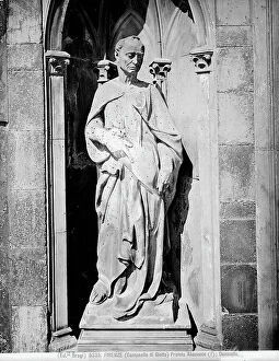 Images Dated 12th June 2009: A prophet, statue by Donatello (Donato di Niccolo di Betto Bardi, 1386 ca.-1466)