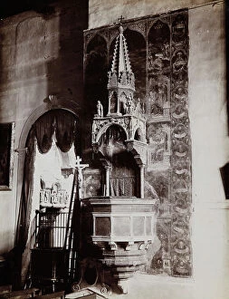 Images Dated 21st July 2009: Pulpit, Church of S. Fermo Maggiore, Verona