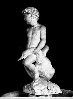 Images Dated 11th January 2007: Putto on a fountain by Antonio Rossellino, Palazzo Pitti, Florence