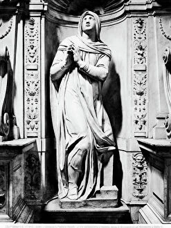 Images Dated 24th January 2007: Rachel, detail of the Tomb of Julius II, marble, Michelangelo Buonarroti (1475-1564)