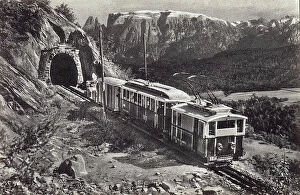 Images Dated 12th April 2011: The railway of Renon, Bolzano