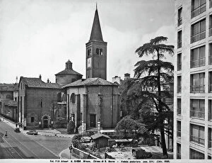 Images Dated 12th April 2012: Rear view of the Church of S. Marco, Milan