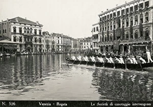 Images Dated 7th April 2010: Regata in Venice