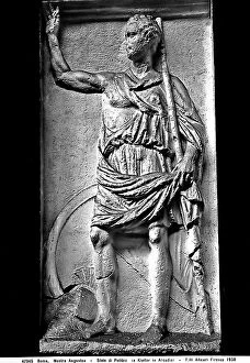 Images Dated 10th April 2012: Relief depicting the Greek Historian Polibus