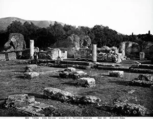 Images Dated 3rd November 2010: Remains of the great peristyle that was probably surrounded by a double nave portico