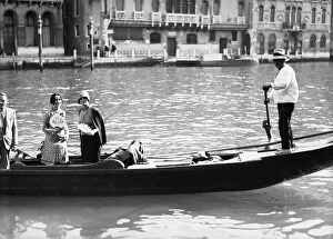Images Dated 23rd June 2009: Ride in a gondola on the Grand Canal, Venice