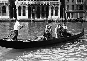 Images Dated 23rd June 2009: Ride in a gondola on the Grand Canal, Venice