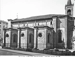 Images Dated 12th April 2012: Right side of the Church of Santa Maria dell?Incoronata, Milan