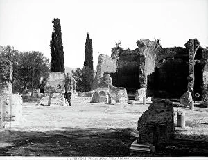 Images Dated 3rd November 2010: Ruins of the Piazza d'Oro of Hadrian's Villa in Tivoli