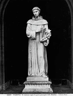 Images Dated 8th April 2010: S. Antonio of Padua, marble, Unknown, formerly in S. Antony called as il Santo, Padua