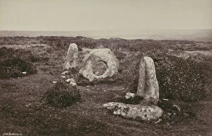 Images Dated 27th March 2003: Sacred rocks of the Neolithic Era called Men-an-Tol in Cornwall