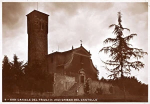 Images Dated 15th June 2004: San Daniele del Friuli, Church of S. Daniele in Castello, postcard