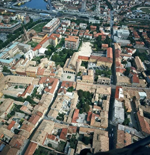 Images Dated 5th July 2007: San Francesco Basilica, Ravenna from the sky