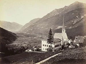 Images Dated 20th May 2008: San Nicola with the Hirsch Hotel at Gamskarkogel in the Austrian alps