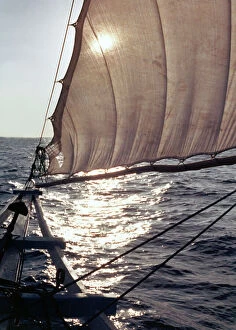 Images Dated 14th July 2011: Sangean Island, Sailing to the volcanic island of Sangean