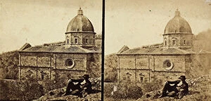 Images Dated 28th April 2011: Santa Maria delle Grazie al Calcinaio, Cortona. Stereoscopic photograph