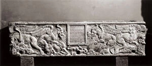 Images Dated 15th February 2008: Sarcophagus of Julia Severa, in the G.A. Sanna National Museum in Sassari