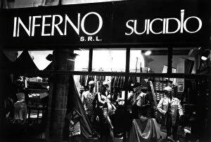 Images Dated 4th August 2010: The shop dummies of 'Inferno Suicidio'