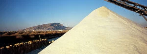 Images Dated 6th November 2009: Sicily. Trapani. Salt works