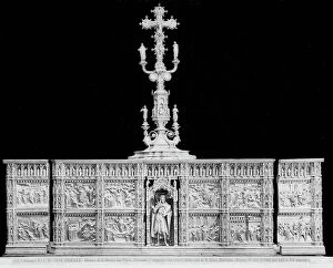 Images Dated 27th May 2011: Silver altar with stories of St. John the Baptist made ​​for the Baptistery in Florence