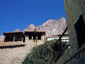 Images Dated 9th December 2011: Sinai. Inside the walls of the monastery of St. Catherine (557 AD)