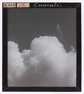 Impresión enmarcada : Cielo con nubes.