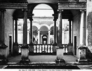 Images Dated 23rd December 2010: Small arcade on the nymphaeum, Villa Giulia in Rome