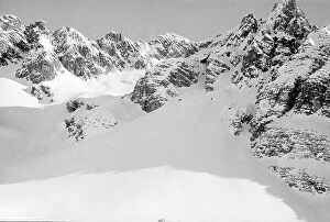 Images Dated 20th September 2011: Snowy mountains, Cortina d'Ampezzo