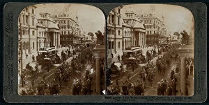 Images Dated 15th November 2011: The South African light cavalry corp parading along adderly street in Cape Town, South Africa