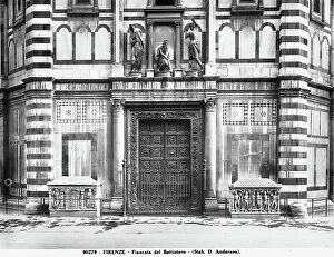 Images Dated 30th July 2009: The southern door of the Baptistery of San Giovanni, in Florence