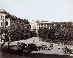 Images Dated 30th November 2011: The southern side of Elphinstone Square in Bombay, India