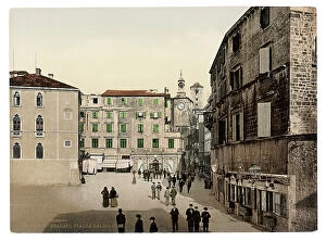Images Dated 14th April 2011: Split during the Austro-Hungarian Empire: the Place of the Lords