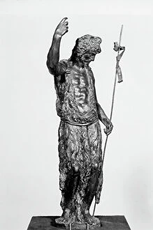Images Dated 12th April 2012: St. John the Baptist, sculpture by Jacopo Sansovino placed in the Giorgio Franchetti Gallery