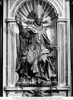 Images Dated 21st February 2012: Statue depicting San Gennaro (St. Januarius), by Giuliano Finelli, in the Cappella di San Gennaro