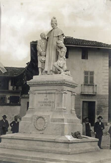 Images Dated 28th September 2009: The statue of Don Bosco at Castelnuovo d'Asti, today in Turin