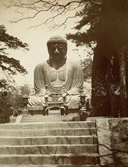 Images Dated 17th November 2011: The statue of the Great Buddha in the Kotokuin Temple's gardens in Kamakura, Japan