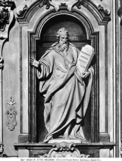 Images Dated 17th April 2012: Statue of the prophet Isaiah, work by Angelo Gabriello Pi, located in the Church of the Corpus